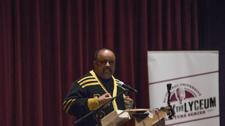 Journalist Roland Martin at Rock The Lyceum Lecture Series