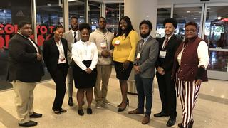 NCCU students at State Research Symposium