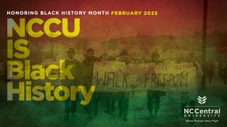 Black History Month banner