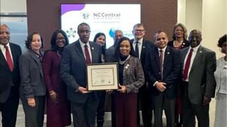 NCCU Received Grant