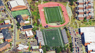 aerial shot of NCCU