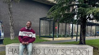Derrick Stanfield at Harvard Law