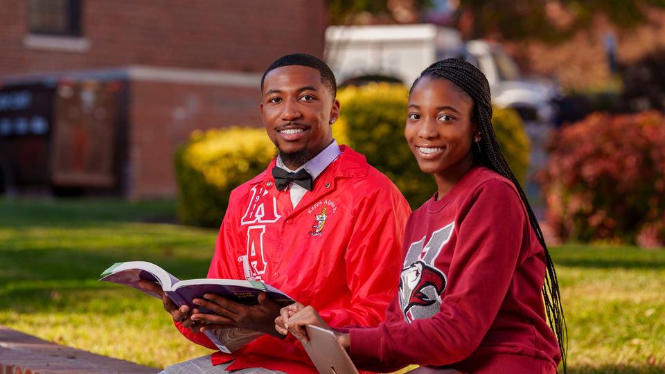 smiling students and reading