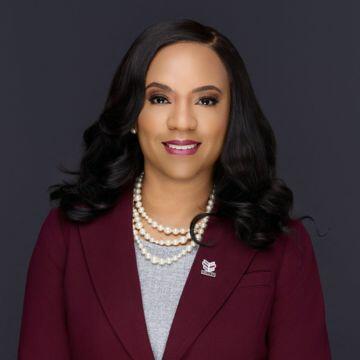 Head shot of 13th Chancellor Dr. Karrie G. Dixon