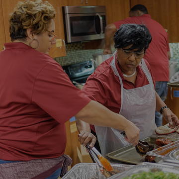 NCCU Staff Cooking