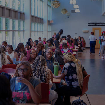 Students on Cafeteria