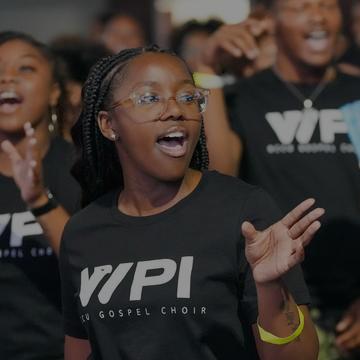 NCCU gospel choir singing